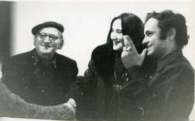 Joshua Neustein, Aviva Uri and David Hendler
